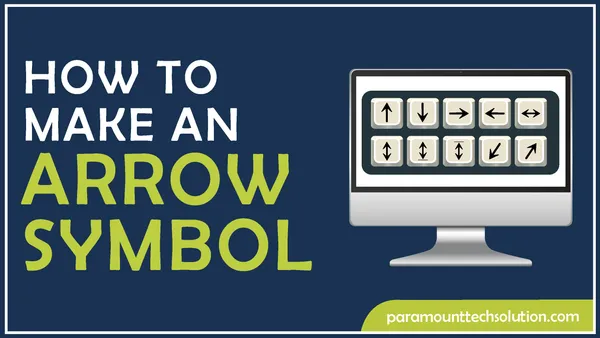 How to Make an rrow Symbol