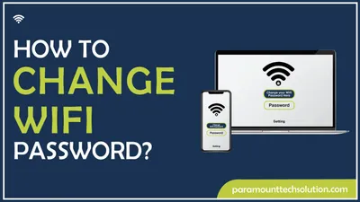 How to Change WiFi Password