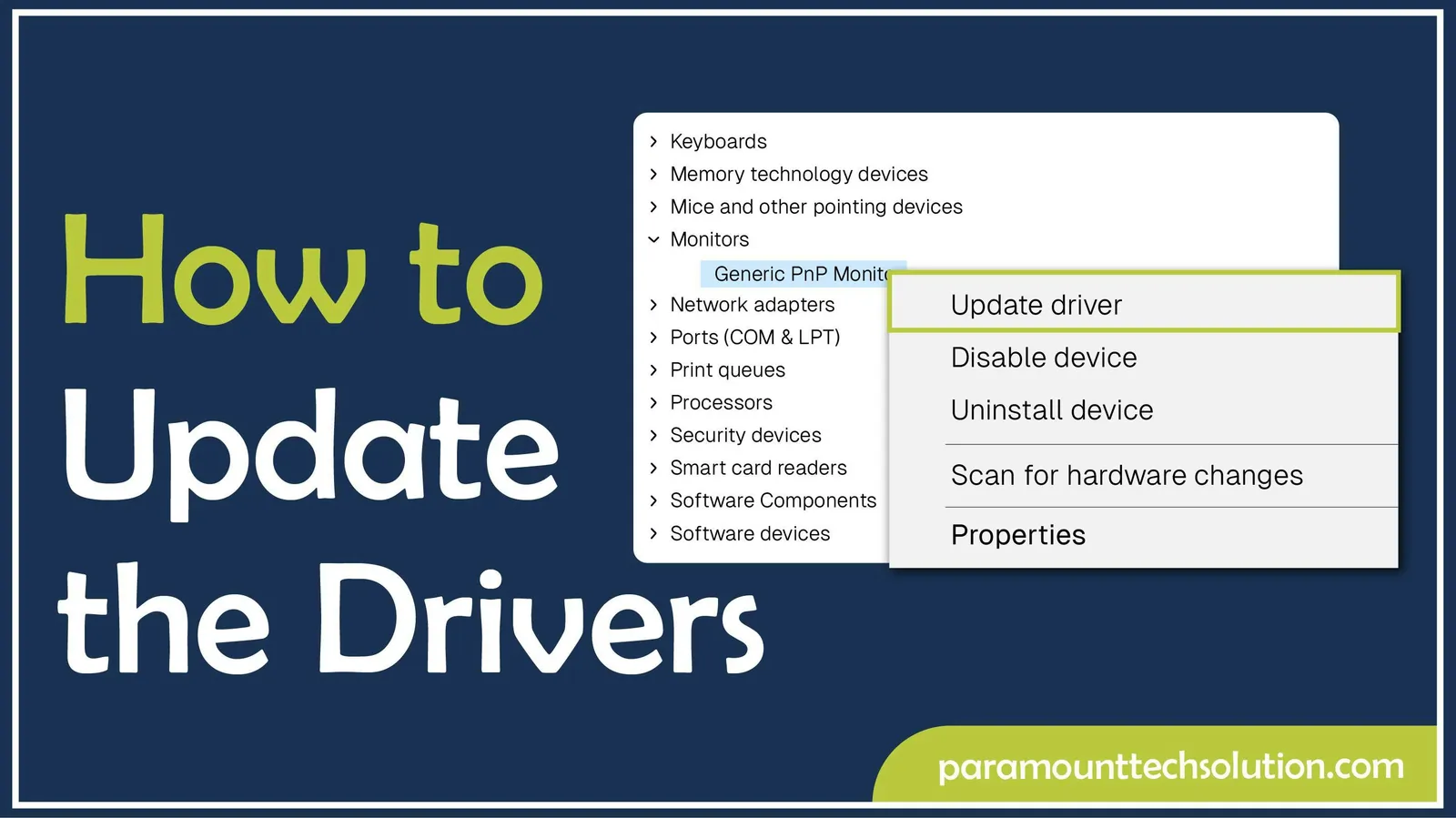 How to update your computer drivers on Windows