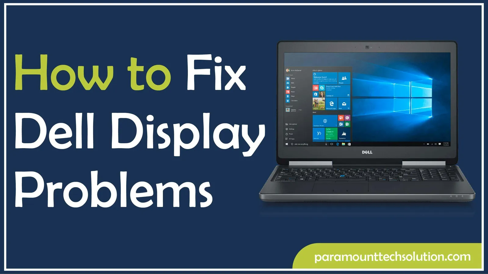 Dell Display Problem Troubleshoot 