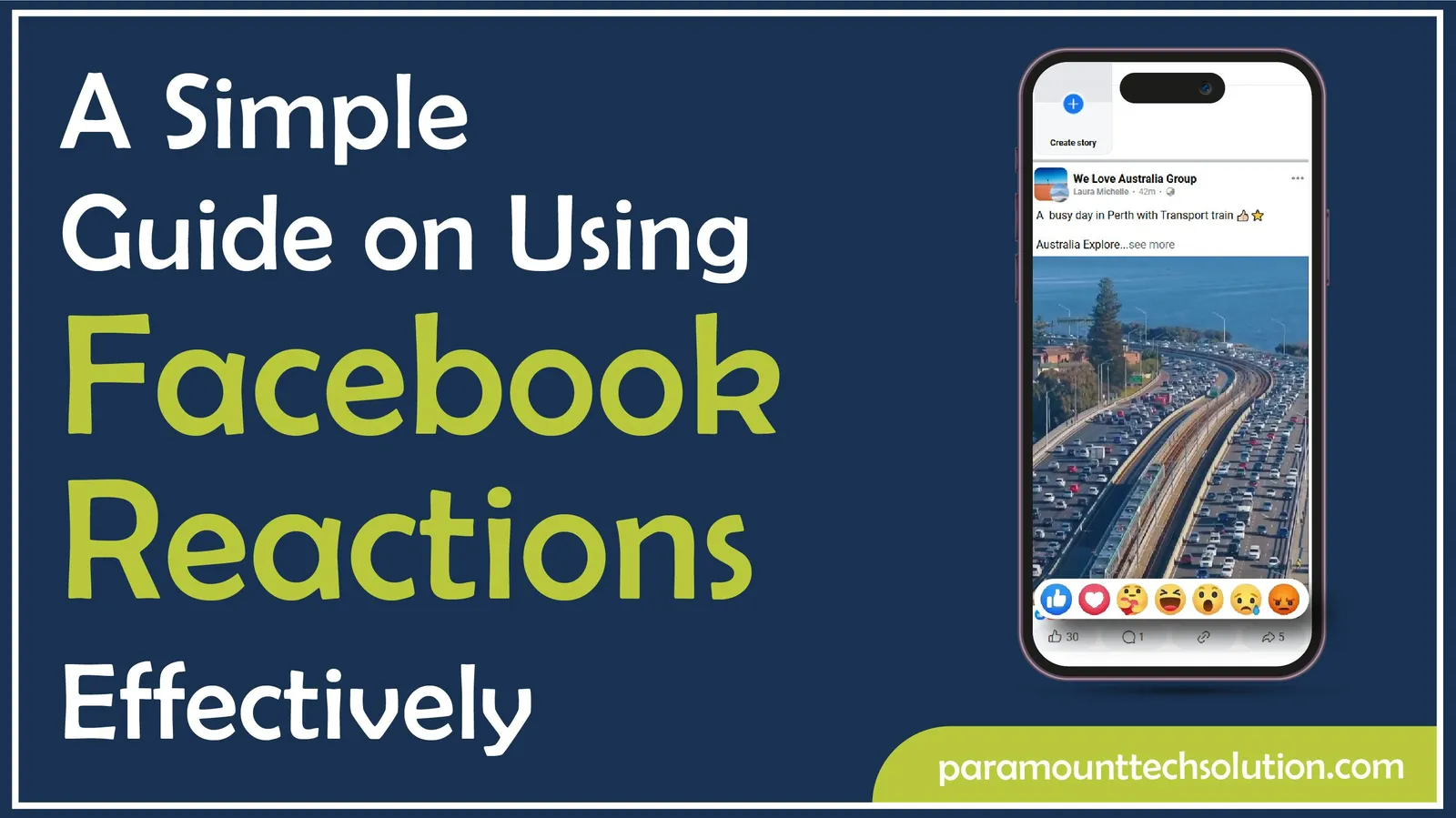 How to use Facebook reactions
